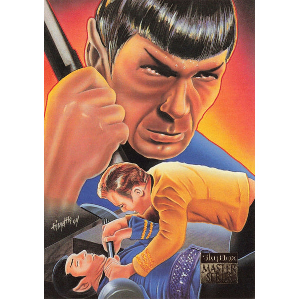 Skybox Star Trek Master Series 2 Vintage Trading Card #89 Pon Farr, Star Trek Card, Trek Trading Card, Skybox Card, Trading Card