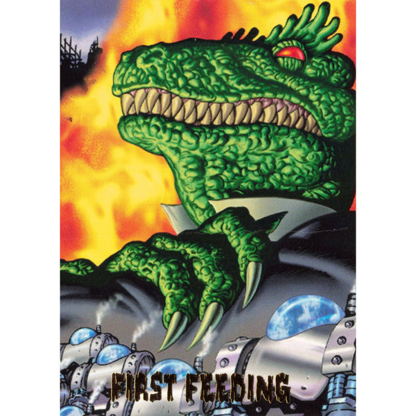 Promotional Card Neil Gaiman's Teknophage "First Feeding" 1995, Vintage Trading Card, Promo Card, Comic Card