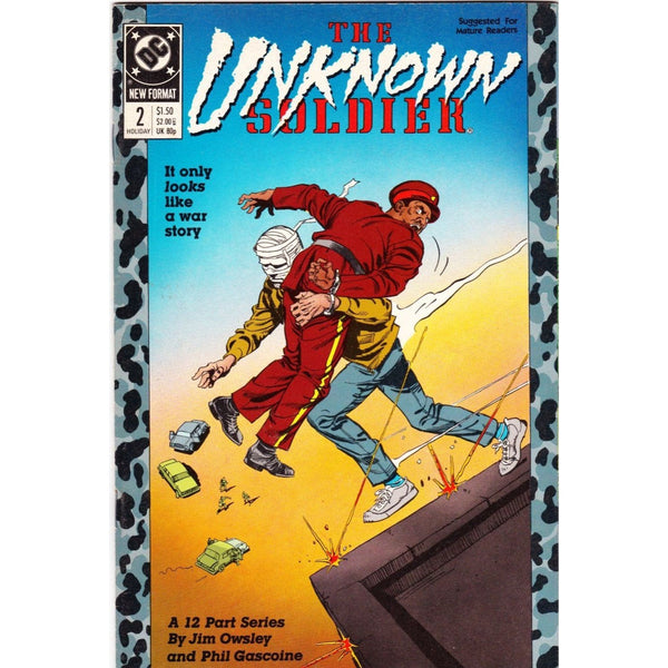 The Unknown Soldier Comic Book Number 2 Holiday 1988, DC Comics, Vintage Comic, Comic Books, Comic, Comics, Vintage Comics, Graphic Novel