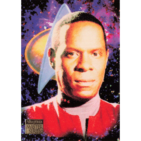 Skybox Star Trek Master Series 2 Vintage Trading Card #91 Commander Benjamin Sisko, Star Trek Card, Trek Trading Card, Skybox Card
