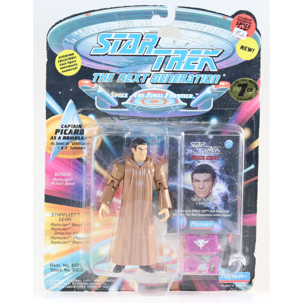 Star Trek Next Generation Captain Picard As Romulan Action Figure 1993 Vintage Toy