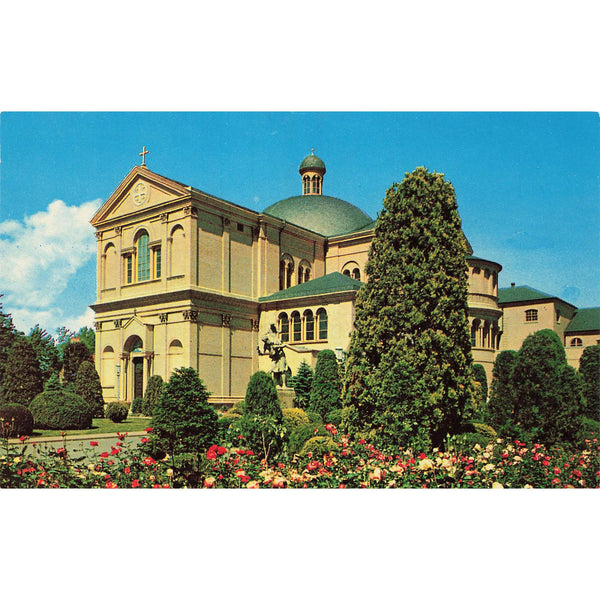 Postcard Franciscan Monastery Church, Washington D.C. Chrome Unposted 1939-1970s