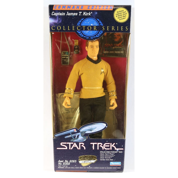 Star Trek Collector Series 1994 9" Command Edition Captain James Kirk 009073 LOW!