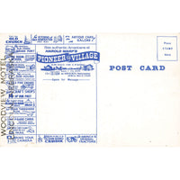 Postcard Pioneer Village Minden Nebraska Vintage Chrome Unposted 1939-1970s