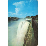 Postcard American Falls Looking From Goat Island Chrome Unposted 1939-1970s