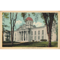 Postcard Court House Kingston Ontario 9 Vintage White Border Unposted 1917-1929