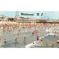 Postcard Wildwood, N.J. Vintage Chrome Unposted 1939-1970s