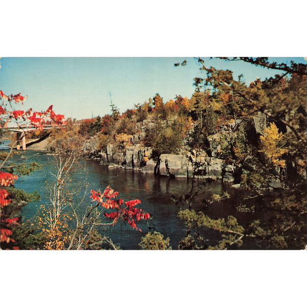 Postcard The Dalles of St. Croix, Oregon Vintage Chrome Posted 1964