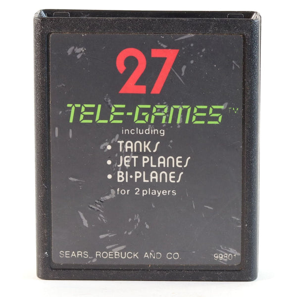 Atari 2600 Game Vintage Tanks Plus 1982 NTSC Vintage Game, Video Game, Console Game, Atari, Vintage Game, Vintage Atari, Vintage Console