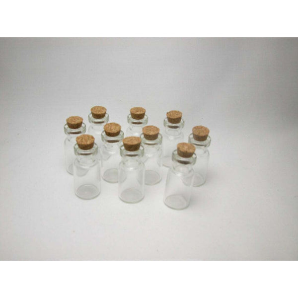 Miniature Glass Vials, Bag of 200, Crafting, Small Glass Bottles