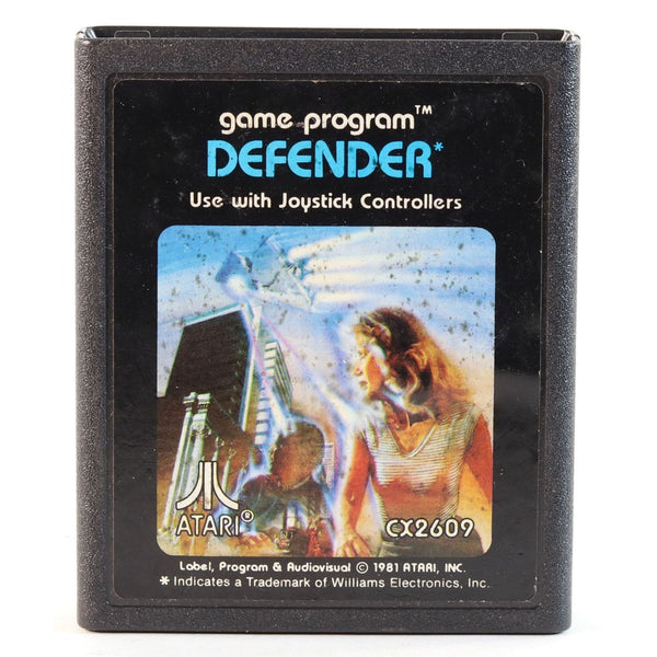 Atari 2600 Game Vintage Defender 1981 NTSC Vintage Game, Video Game, Console Game, Atari, Vintage Game, Vintage Atari, Vintage Console