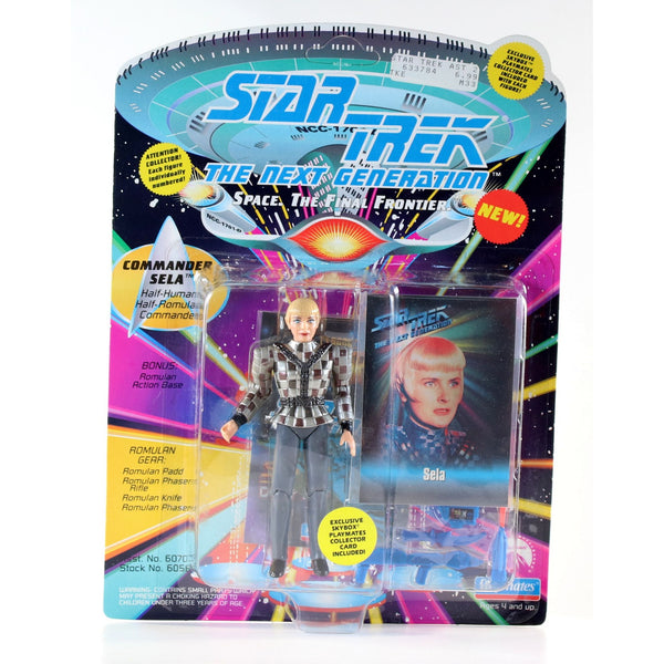Commander Sela Star Trek Action Figure 6070-6056 Space Cap 7th Season