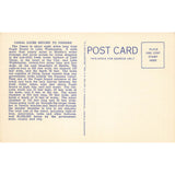 Postcard Canal Locks Second to Panama Seattle, Washington Linen Unposted 1930-1950