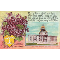Postcard State Capitol, Providence, Rhode Island Vintage Divided Back Posted 1911