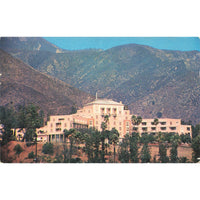 Postcard Arrowhead Springs Hotel, San Bernardino, Calif. Chrome Posted 1966