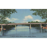 Postcard Herbert Meighan Memorial Bridge, Gadsden, Alabama Unposted 1930-1950