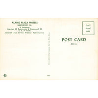 Postcard Alamo Plaza Motels, Shreveport, LA. Vintage Chrome Unposted 1939-1970s