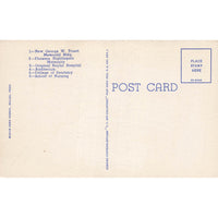 Postcard Baylor Hospital, Dallas, Texas Vintage Linen Unposted 1930-1950