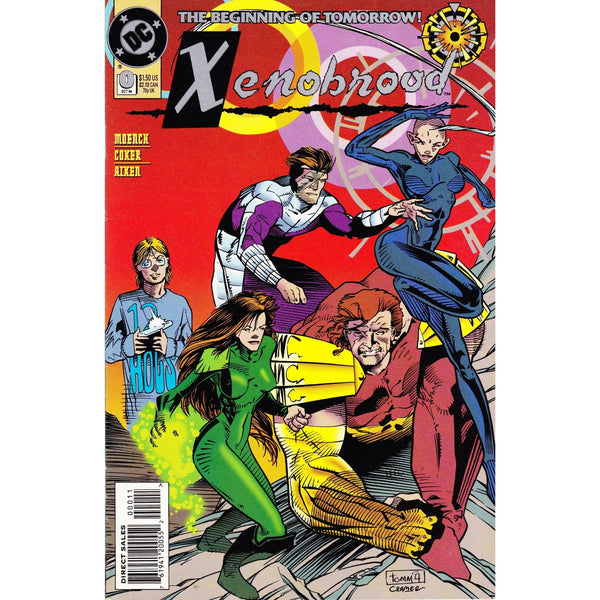 Comic Book, Xenobrood, Number 0, October 1994, DC Comics
