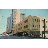 Postcard Commerce Street, Dallas, Texas Vintage Chrome Unposted 1939-1970s