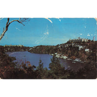 Postcard Glorious Autumn At Lake Minnewaska, Poughkeepsie, New York Posted
