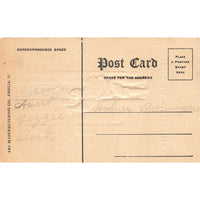 Postcard Seasons Greetings Vintage Divided Back Unposted