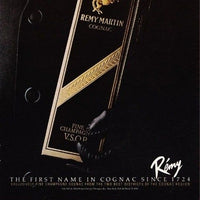 Magazine Advertisement Remy Cognac Fine Champagne 1980s, Vintage Wall Art, Wall Decor, Man Room