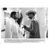 Vintage Photograph Morgan Freeman and Forest Whitaker in Johnny Handsome 1991, 8x10 Black & White Promotional Photo, Movie Star Photo