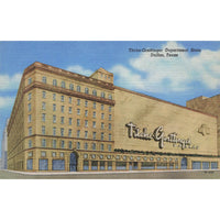 Postcard Titche-Goettinger Department Store, Dallas, Texas Linen Unposted 1930-1950