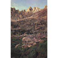 Postcard Wheeler Basin, Arapaho National Forest, Colorado Chrome Unposted