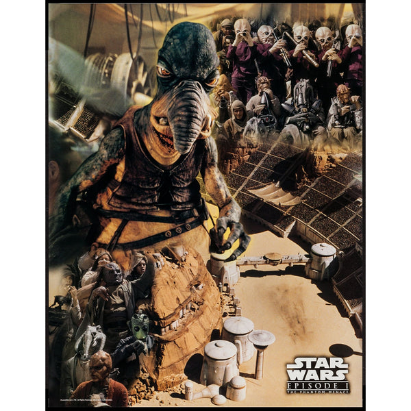 Star Wars Episode 1 The Phantom Menace 17x22 Poster Watto Taco Bell 1999 No 3, Vintage Star Wars, Science Fiction, Vintage Poster