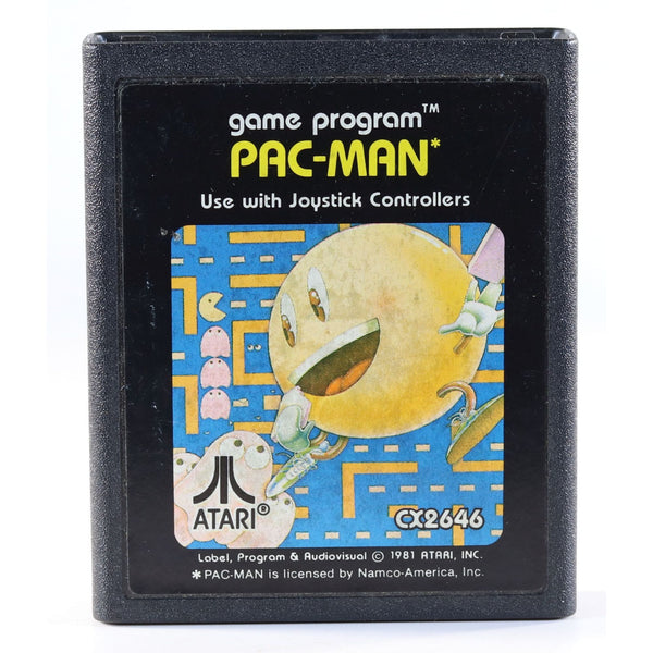 Atari 2600 Game Vintage Pac-Man 1982 NTSC Vintage Game