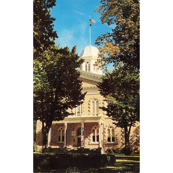 Postcard State of Nevada Capital Building in Carson City Vintage Chrome Unposted 1939-1970s