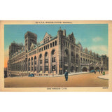 Postcard C.P.R. Windsor Station, Montreal, Gare Windsor, C.P.R. Linen Unposted 1930-1950