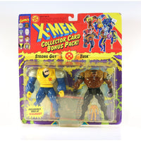 X-Men Strong Guy & Tusk Collector Card Bonus Pack Walmart Exclusive 1994
