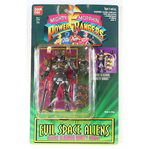 Knasty Knight Power Rangers 1994 Evil Space Aliens Sword Slashing SEALED