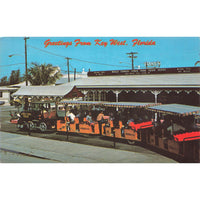 Postcard Greetings From Key West, Florida Vintage Chrome Unposted 1939-1970s