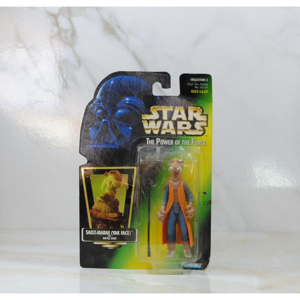 Star Wars Action Figure Saelt-Marae Yak Face 1997 The Power of the Force, Hasbro Figure, Star Wars Figure, Star Wars Toy, Hasbro