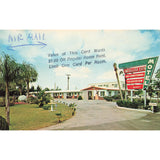 Postcard Satellite City Motel Vintage Chrome Posted 1970s