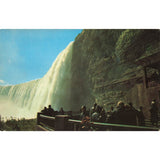 Postcard Horseshoe Falls and Observation Plaza Vintage Chrome Unposted 1939-1970s