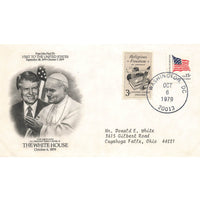 First Day Cover The White House Washington DC Oct 6 1979