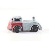 Vintage Barclay Transporter Truck 1950s Red Pressed Steel Diecast 3.5" X 1" Wide