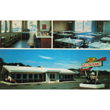 Postcard New Buffalo Restaurant, Duncannon Pa Vintage Chrome Unposted 1939-1970s