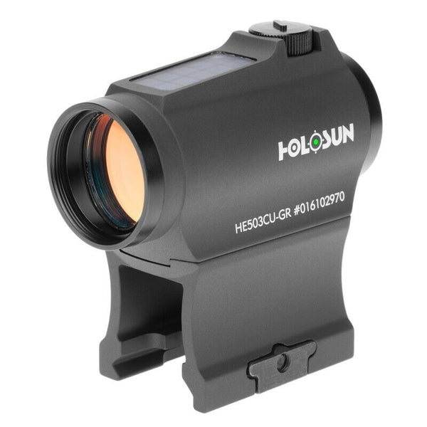 HOLOSUN HE503CU-GR Green 2 MOA Dot & 65 MOA Circle 20mm Micro Dot Sight for Gun