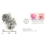 First Day Cover Flowers Of America Dahlia Lily Fort Valley GA Apr 23 1981