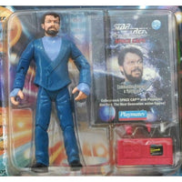 Vintage Star Trek Action Figure Commander Riker As Malcorian 6070 6034 1994