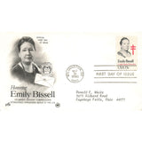 First Day Cover Honoring Emily Bissell Crusader Against Tuberculosis Wilmington DE May 31 1980