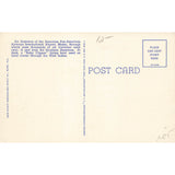 Postcard Dinner Key, Coconut Grove, MIami, Fla Vintage Linen Unposted 1930-1950