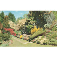 Postcard The Butchart Gardens, Victoria, B.C. Canada Chrome Posted 1939-1970s