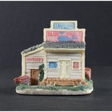 Vintage Liberty Falls Blue Whale Tavern AH04 The Americana Collection 1991 Christmas Decoration